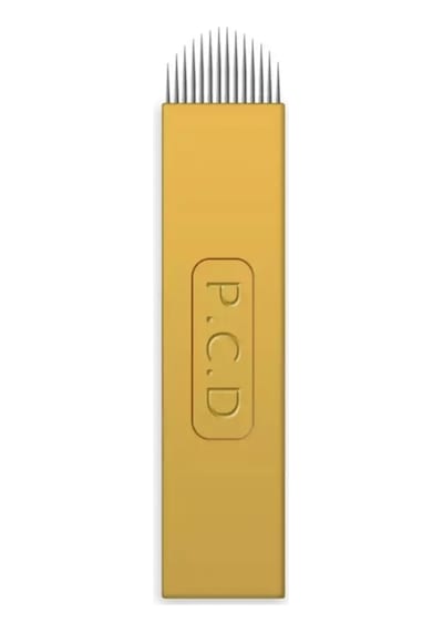 PCD 12U Pin Kalıcı Makyaj Microblading İğnesi 10 Adet