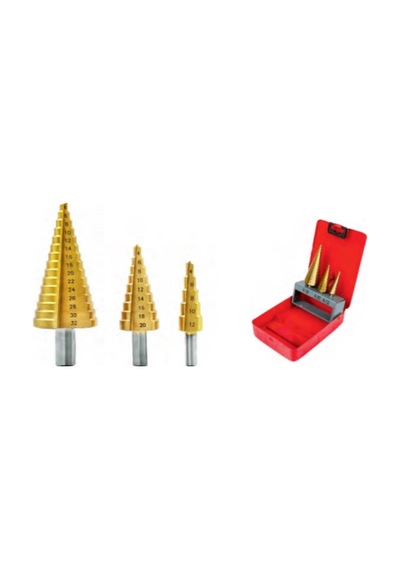 Cmc 6590 Kademeli Matkap Ucu 3 Lü Set
