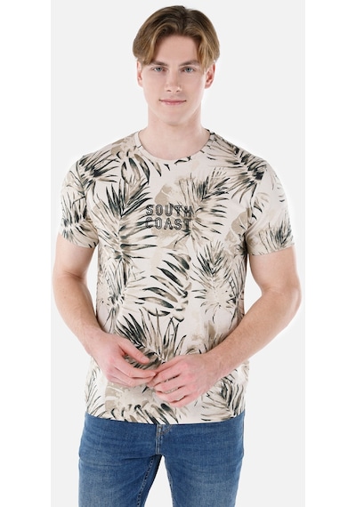 Colin's Colins Bej Erkek Tshirt K.Kol Cl1067738 Q1.V2 Beı Bej