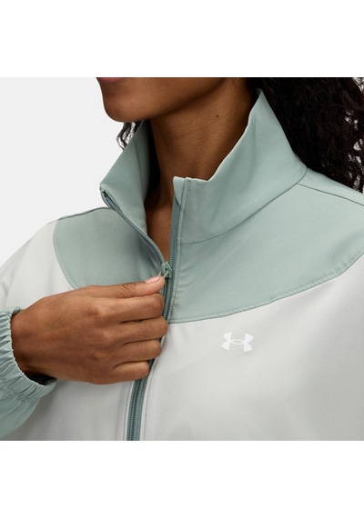 Under Armour Rival Woven Kadın Sweatshirt Yeşil