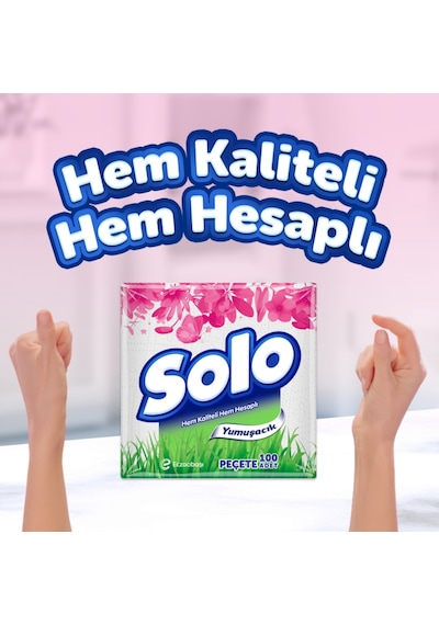 Solo Süper Peçete 6 x 100'lü