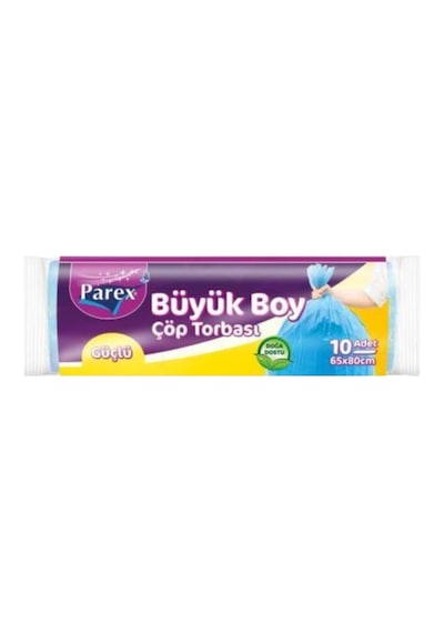 Büyük Boy Çöp Torbası - 10 Adet