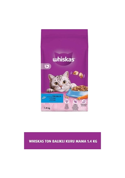 Whiskas Ton Balıklı Kuru Mama 1.4 Kg
