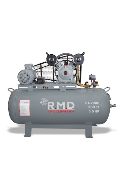 R.m.d Kompresör Hava Kompresörü Pistonlu 300 Lt 2 Kafa 8 Bar 5.5 Hp I Paı290b