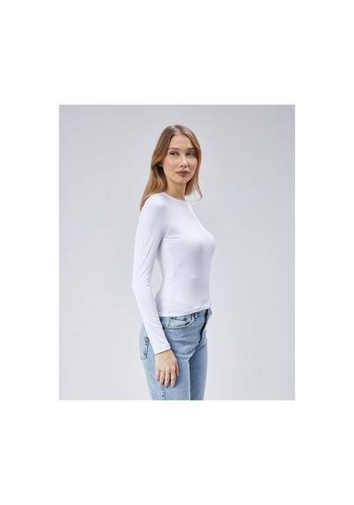Virago Soft Touch Yuvarlak Yaka Uzun Kol Bluz/body Beyaz - 686786244 Beyaz - 686786244 Beyaz Virago Soft Touch Yuvarlak Yaka Uzun Kol Bluz/body Beyaz - 686786244 Beyaz - 686786244 Beyaz