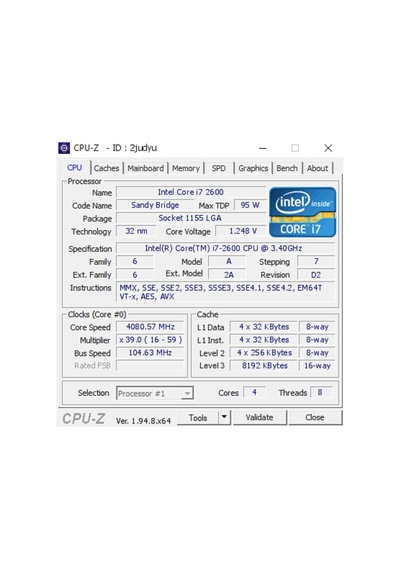 Dagmor BN2015113 H61 i7-2600 16 GB 240 GB SSD 21.5" AIO Free Dos Masaüstü Bilgisayar