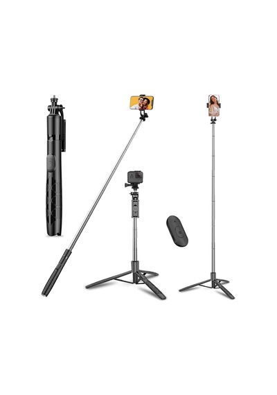 Xiaomi 14t Pro Uyumlu Snapshot Magic Q05 Selfie Çubuğu, Üç Ayak Standı, Uzatılabilir Monopod