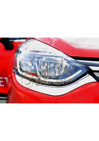 Renault Clio 4 Hb /sw 2012 2017 Far Kaşı 2 Prç. P. Çelik