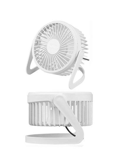 Masaüstü Mini Usb Fan - Pvc Gövdeli - 360 Ayarlanabilir Renkli