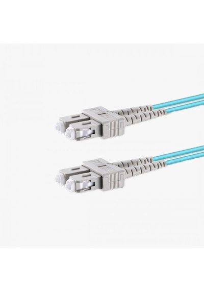 SC-SC 15 METRE Multi Mode Fiber Optik Patch Kablo Duplex OM3 2.0m