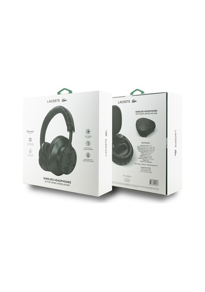 Lacoste  LH02 ANC Taşıma Çantalı Ayarlanabilir Bluetooth 5.4 Kulak Üstü Kulaklık