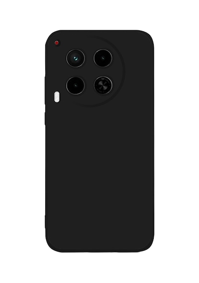 Tecno Camon 30 Kılıf Premium Mat İnce Kamera Korumalı Silikon Kapak Siyah