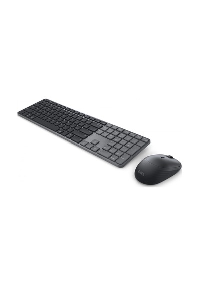 Dell Pro 7 Slim Km726 Kablosuz Q İngilizce Klavye Mouse Set Siyah 580-bdlk Optik