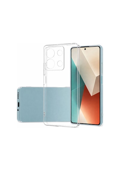 Redmi Note 13 Pro 5g Uyumlu Kılıf Şeffaf Kamera Korumalı 3d