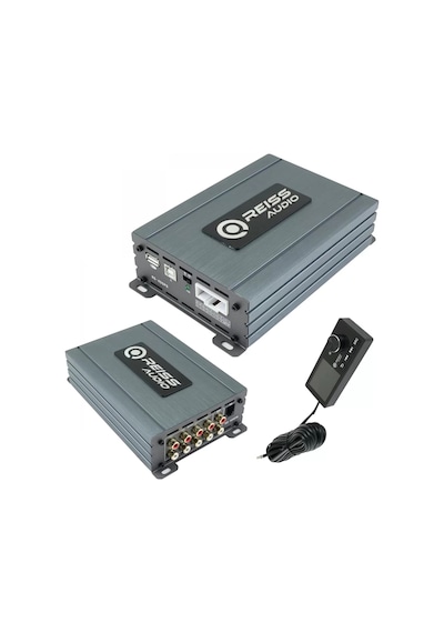 Reiss Audıo Rs-4dsp8 8 Kanal İşlemci + 4 Kanal 4x60w Amfi Bluetooth Uzaktan Kumanda