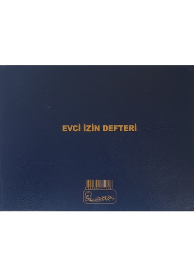 Kocaoluk Evci Izin Defteri Cilt Kapak 100 Yp