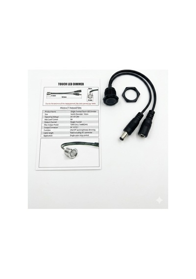 Dokunmatik Bir Led Dimmer Karartma/aydınlatma Modülü