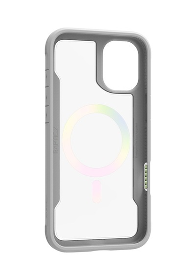 Apple Uyumlu iPhone 16 Pro Kılıf Magsafe Airbagli Raptic Shield 2.0 Serisi Şeffaf Arka Yüzey Kapak Beyaz