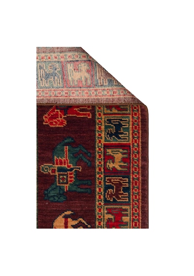 Hoom Rugs Cadis Kdm 08 Violet Yeni Zelanda Yünü El Emeği Kara Tezgah Halısı Violet