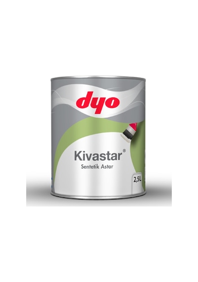 Dyo Kivastar Ahşap - Metal Sentetik Astar Boya 10 KG Beyaz