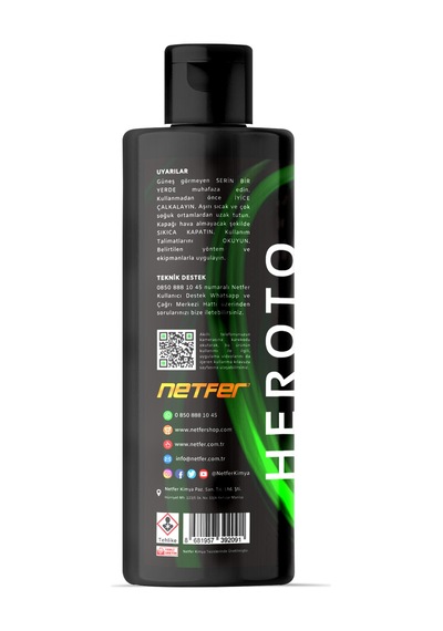 Netfer Heroto Orta Çizik  Pasta - 250 Ml