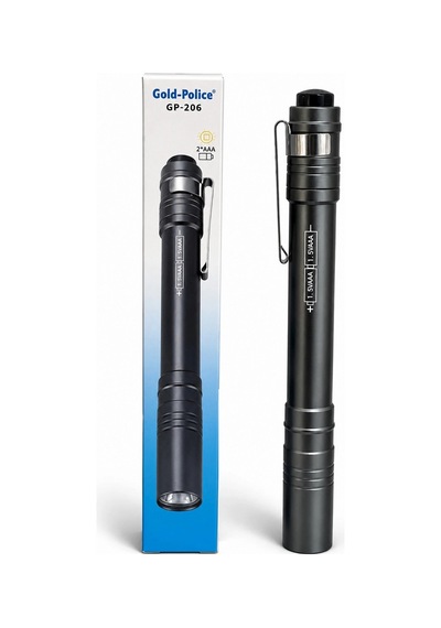 Gp-206 Led Beyaz Işıklı Doktor Kalem Fener