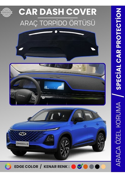 Chery Omada 5 2022-2025 Torpido Örtüsü Ön Göğüs Koruma Torpido Koruma Çatlamayı Engeller Tam Uyum - 359 Stiloto