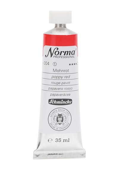 Schmincke Norma Profesyonel Yağlı Boya 35 ML 304 Poppy Red
