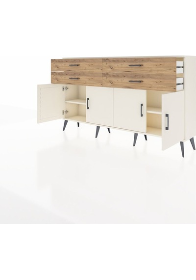 Arges Konsol 2 Raflı 4 Çekmeceli 8 Kapaklı 176x30x99 Aytaşı-aytaşı/çam Aytası/atlas Çam - Aytası Arges Konsol 2 Raflı 4 Çekmeceli 8 Kapaklı 176x30x99 Aytaşı-aytaşı/çam Aytası/atlas Çam - Aytası