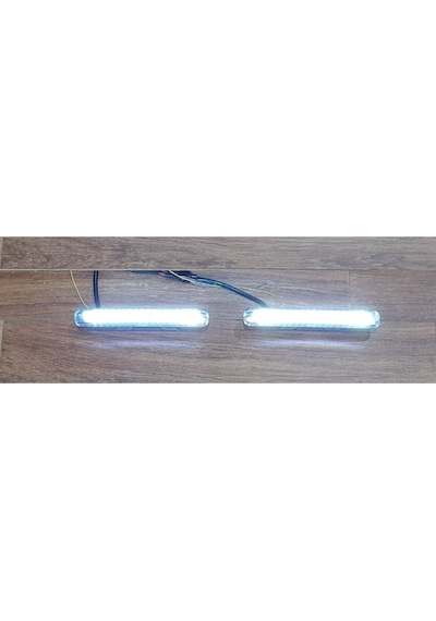 Ducki 18Cm Ledli Gündüz Farı Drl + Dinamik Kayar Sinyalli Led Iş