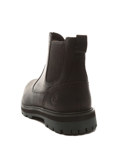 Timberland Siyah Erkek Deri Bot Brıtton Road Mıd Chelsea Boot
