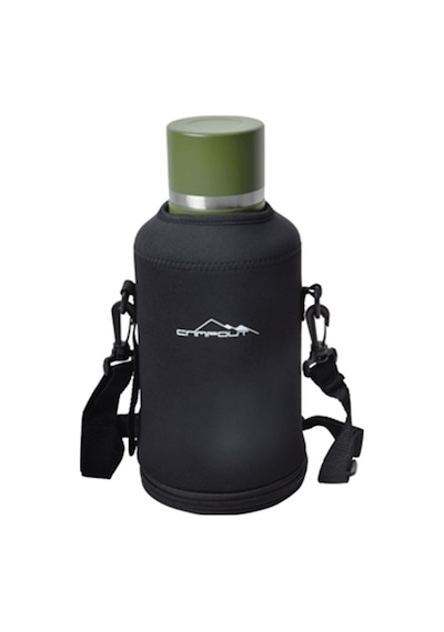 Campout Çift Katmanlı Termos 2000 Ml Ng165 - Siyah