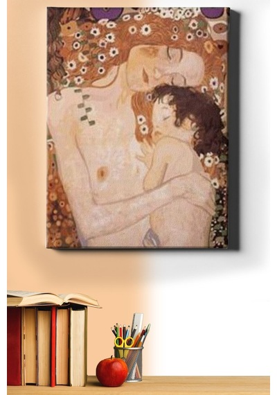 Webstyle Sayılarla Boyama Seti Kasnaklı G.k Anne Ve Çocuk 60 X 75 Cm