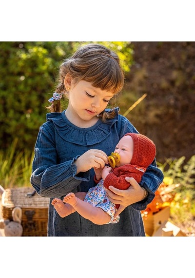 Berenguer Boutique Oyuncak Bebek 38 Cm - Kiremit Hırka Ve Kedili
