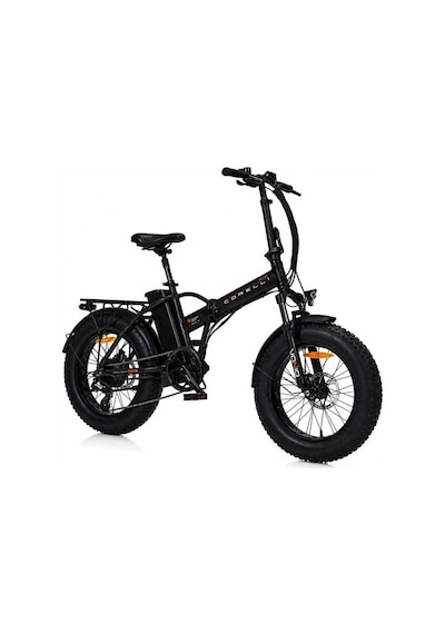 Corelli Truva Rım 20 Jant 42k Folding Fat Bike Elektrikli Bisiklet Siyah