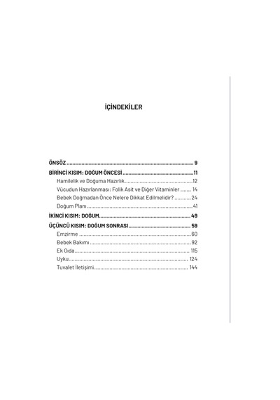 Doğal Anne - Prema Sundari - Gerekli Kitaplar