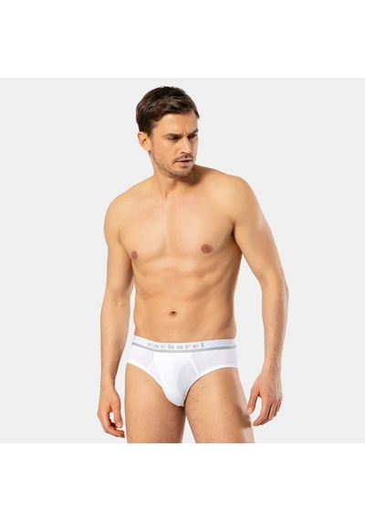 Cacharel Erkek Likralı Bantlı Slip 1311/beyaz Beyaz