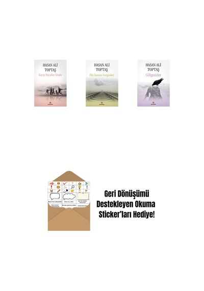 Kayıp Hayaller Kitabı + Ölü Zaman Gezginleri + Gölgesizler + Okuma Sticker'ları