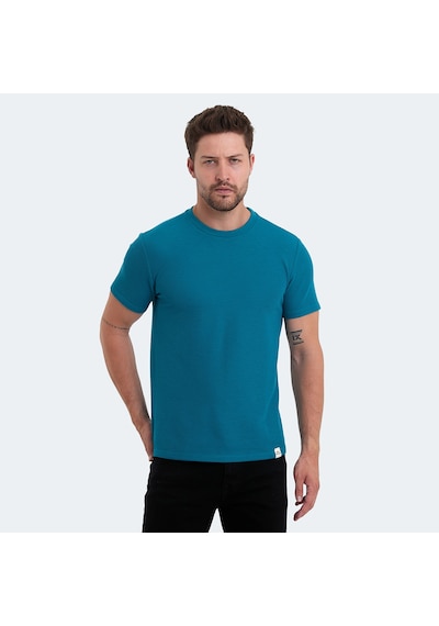 Slazenger VELVEL Erkek  Petrol Tişört