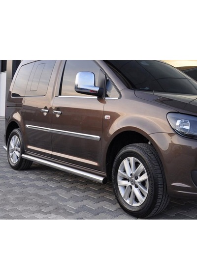 Volkswagen Caddy Krom Kapı Çıtası Tk 2004-2010 Paslanmaz Çelik N11.4646