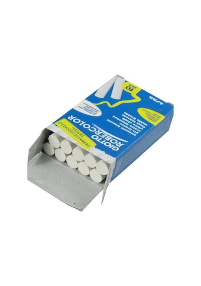 Giotto Tebeşir Beyaz Renk 10'lu Paket