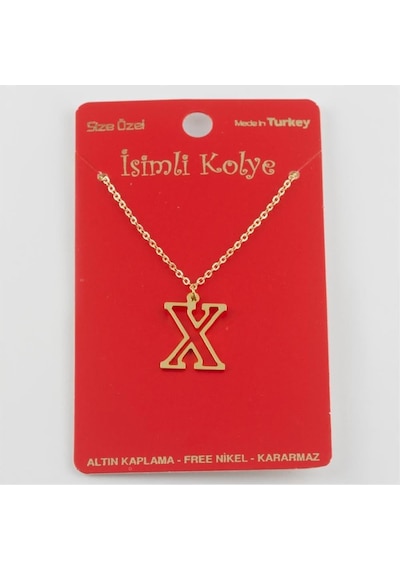 Prinç - 723 - Harfli - Nazblsmm - Kolye X Çok renkli