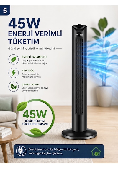 Breeze Mx-bt320 32 Kule Tipi Vantilatör 45w 3 Kademeli