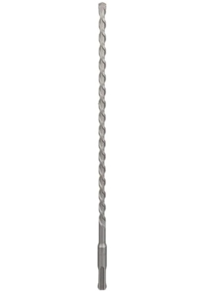 8 Mm Kalınlığında 240 Mm Betonda Delme Ucu, 2 Kesici Tungsten Karbür