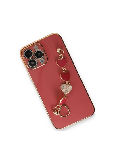 Apple iPhone Uyumlu 14 Pro Kılıf Esila Silikon - Kırmızı Bzsxx00 1