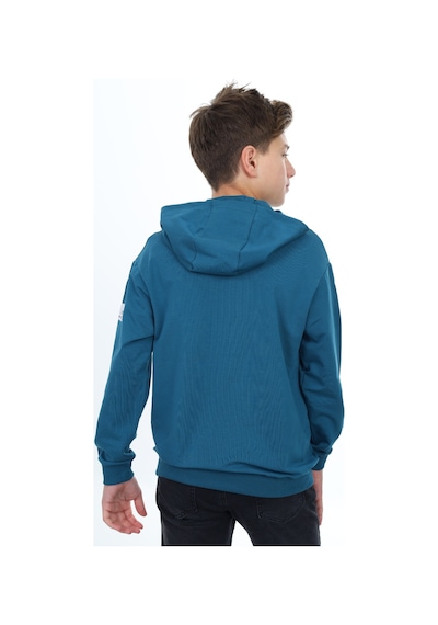Toontoy Erkek Çocuk Nakışlı Sweatshirt Petrol Mavi