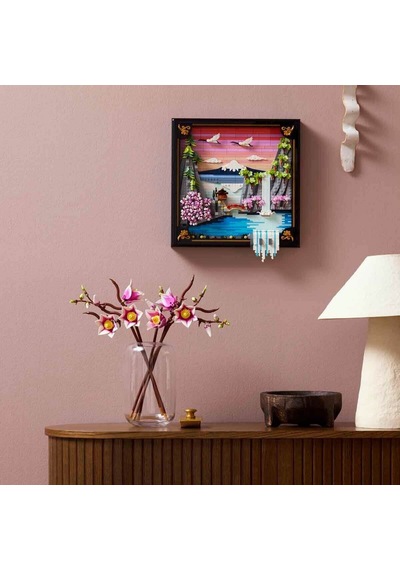 LEGO 31218 Lego Art Japon Kiraz Çiçeği Manzarası 1892 Parça +18 Yaş