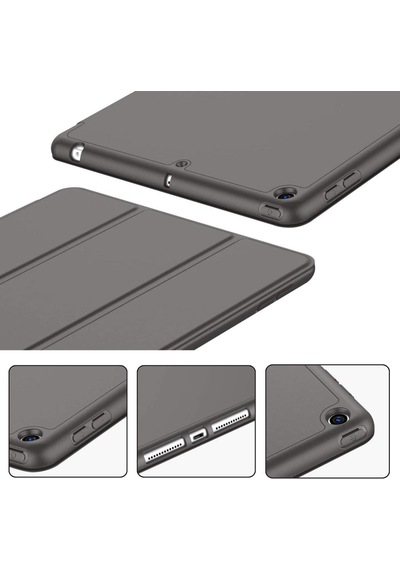 Apple Uyumlu iPad Air 3 10.5 Kılıf Kalem Bölmeli Smart Case A2152 A2123