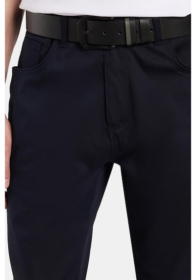 Tudors Erkek Regular Fit Rahat Kesim Mevsimlik Kanvas Lacivert Pantolon-34478 Lacivert