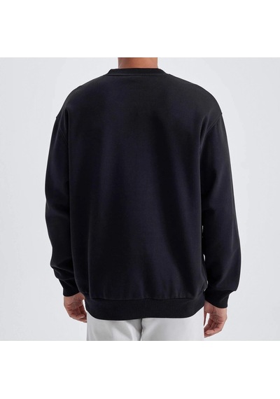 Unisex Oversize Biggie Sweatshirt Siyah